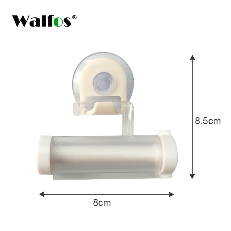 White WALFOS Высокое качество держатель для зубных щеток МИЛЫЙ Тоторо держатель для зубных щеток настенный держатель присоска, органайзер на присоске Аксессуары для дома и ванной комнаты - Цвет: White