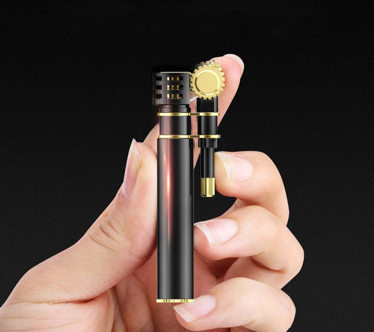 Мужская зажигалка для сигарет Chief slim с латунным покрытием|lighter no gas|gas lighterlighters lighters