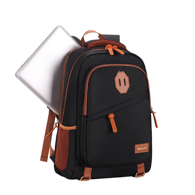 Мужские и женские повседневные Рюкзаки 14-дюймовая сумка для ноутбука нейлоновый