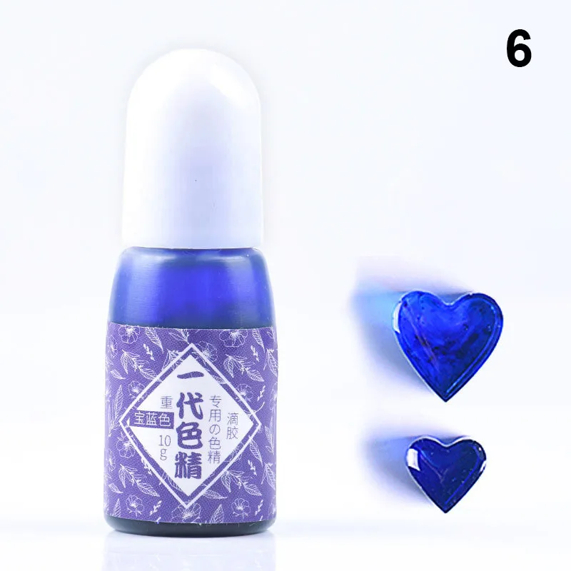1 шт. УФ-смолы пигментный цветной жидкий окрашивающий краситель для