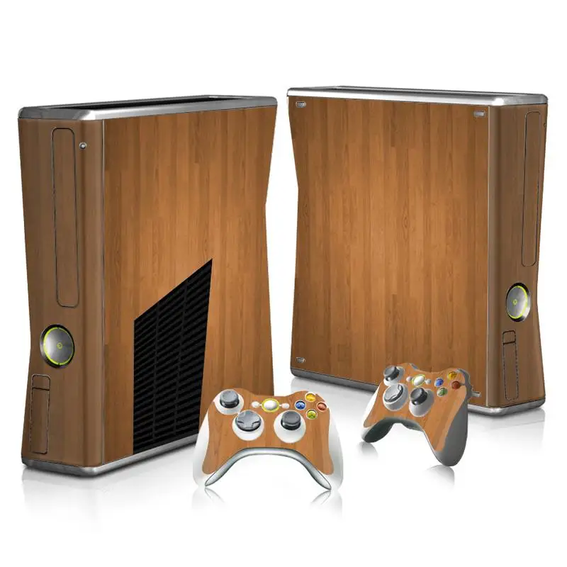 8 Красочный Дизайн Виниловая наклейка для Xbox 360 Slim консоль+ 2 контроллера обложки Jogo для Microsft Xbox 360 тонкий аксессуар - Цвет: 8