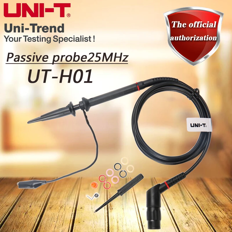 Флуоресцентный ручной датчик осциллографа 25 МГц пассивный для UTD1025CL UTD1025C |