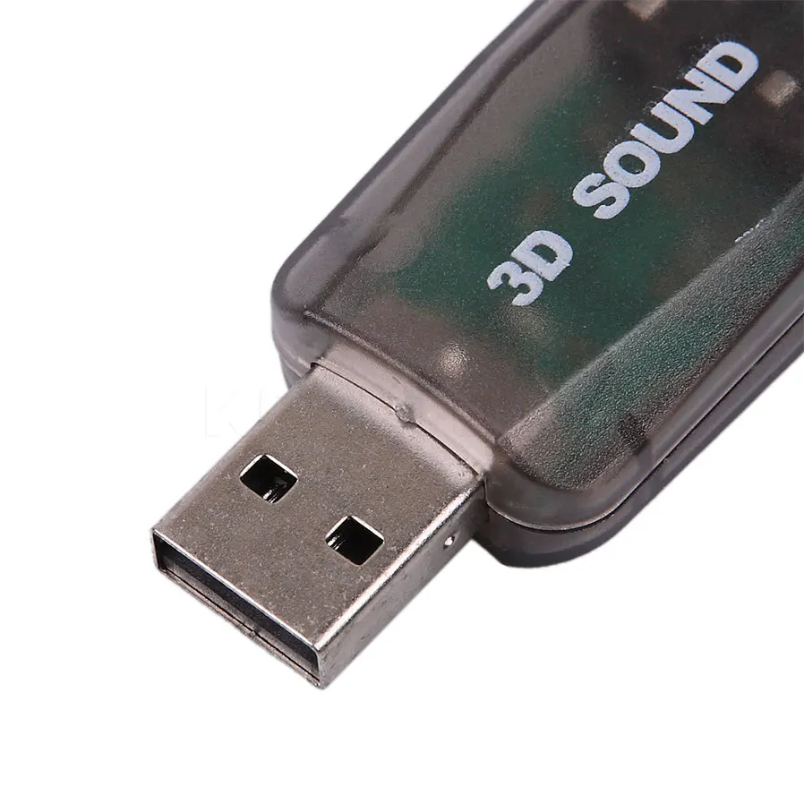 USB 2 0 Звуковая карта 3D аудио 5 1 канальный внешний адаптер 3 мм микрофон динамик