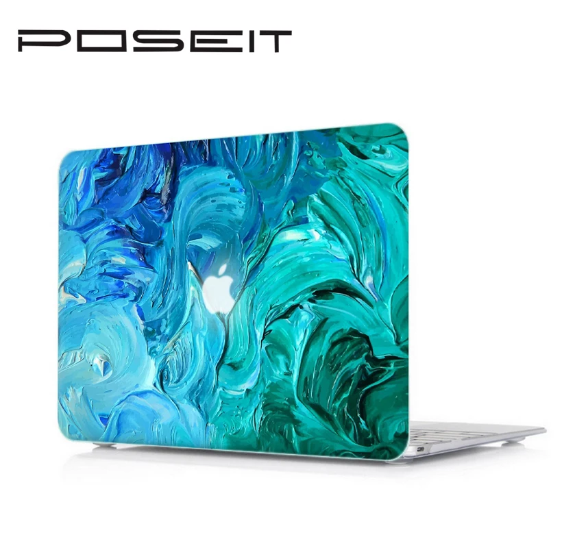 Новинка 2019 чехол для ноутбука 3 в 1 + клавиатуры пленка экрана Alppe Macbook Pro Touch Bar Air 11 12