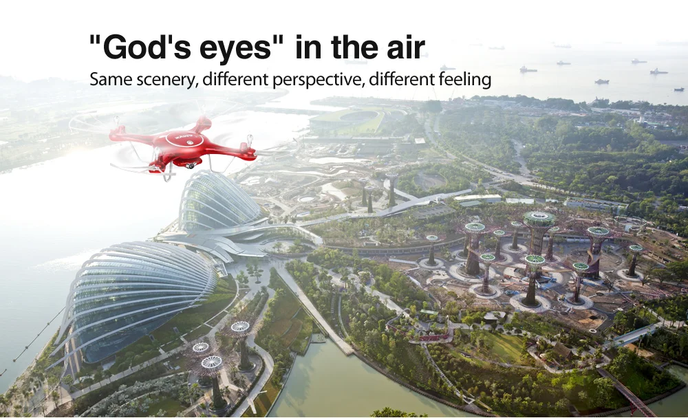 Квадрокоптер SYMA X5UW 6 осей 4 канала 720 ГГц|drone with|drone with wifiuav drone |