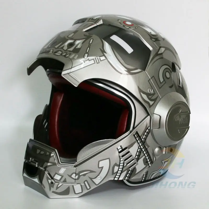 ABS Terminator MASEI IRONMAN железный человек мотошлем мотоциклетный велосипедный шлем