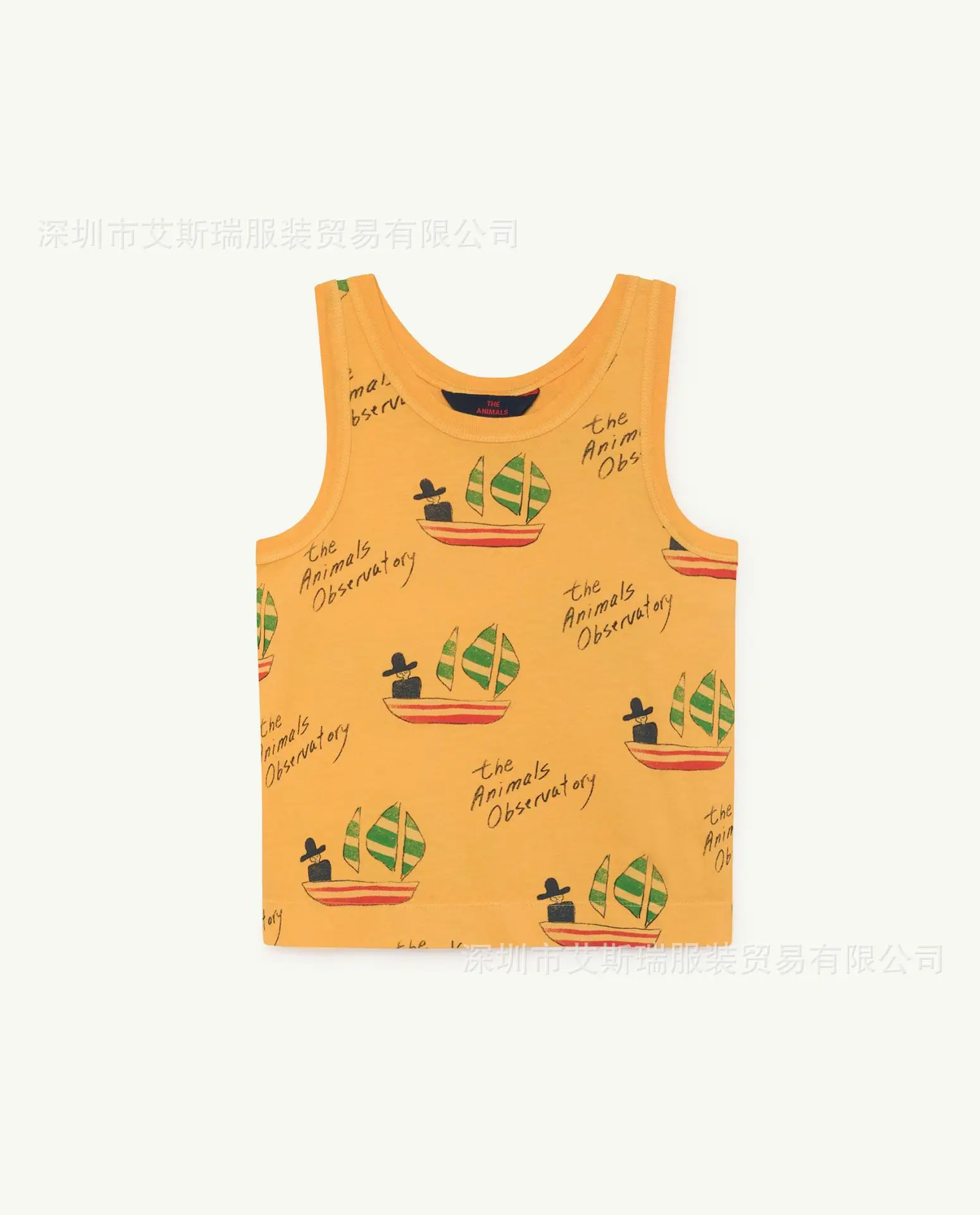 1 T-shirt2019 без рукавов для мальчиков, весна-лето, новинка, Ins, Лидер продаж, брендовая одежда для мальчиков и девочек, хлопковый жилет с принтом, топы - Цвет: 1