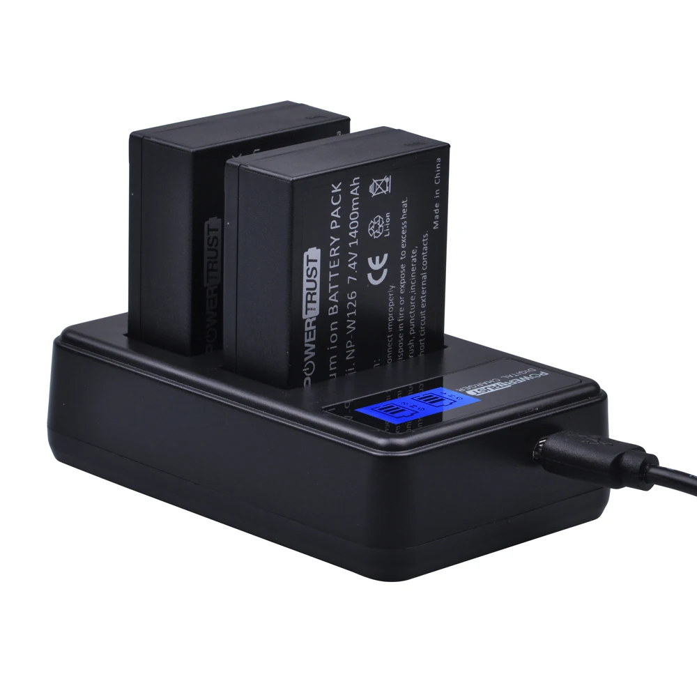 NP W126 NPW126 ЖК дисплей USB двойной Зарядное устройство для Fujifilm FinePix HS30EXR hs33exr X Pro1 E1 E2 M1