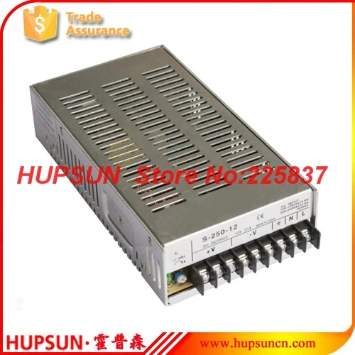 250 Вт fonte ac dc 220 В 5 в 45a 12 20a 24 10a 48 5a промышленный переключатель источник питания