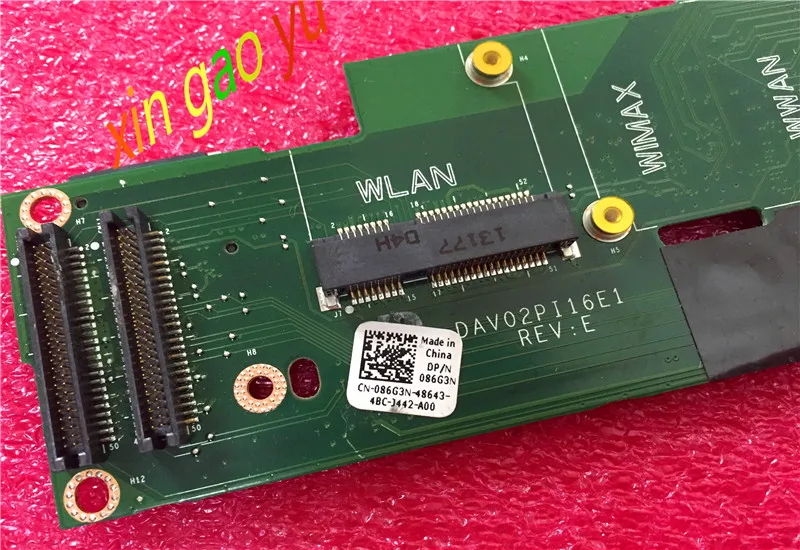 N4110 USB плата 86G3N 086G3N CN DAV02PI16E1 для Dell Vostro 3450 аудио Ethernet LAN плата|Платы расширения| |