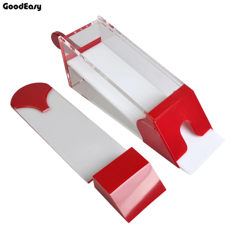 Лидер продаж профессиональный простой акриловый башмак для карт прозрачный