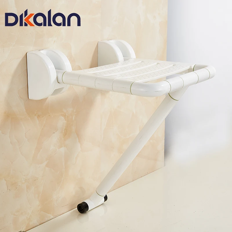 Dikalan Ванная комната складной стул председатель стену душ сильный Antislip туалет для