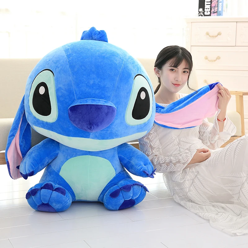 35/45 см Kawaii стежка Плюшевые игрушки куклы аниме &quotЛило и Стич&quot Стич плюшевые для
