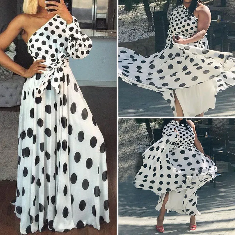 Летнее платье Бохо для женщин выпускного вечера вечерние большой маятник одно