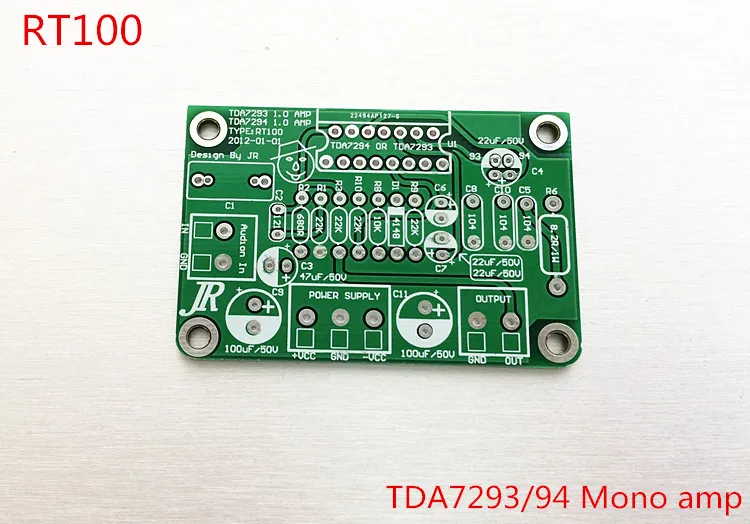Плата печатной платы новинка моно tda7293 tda7294 усилитель первый Hi Fi небольшая плата