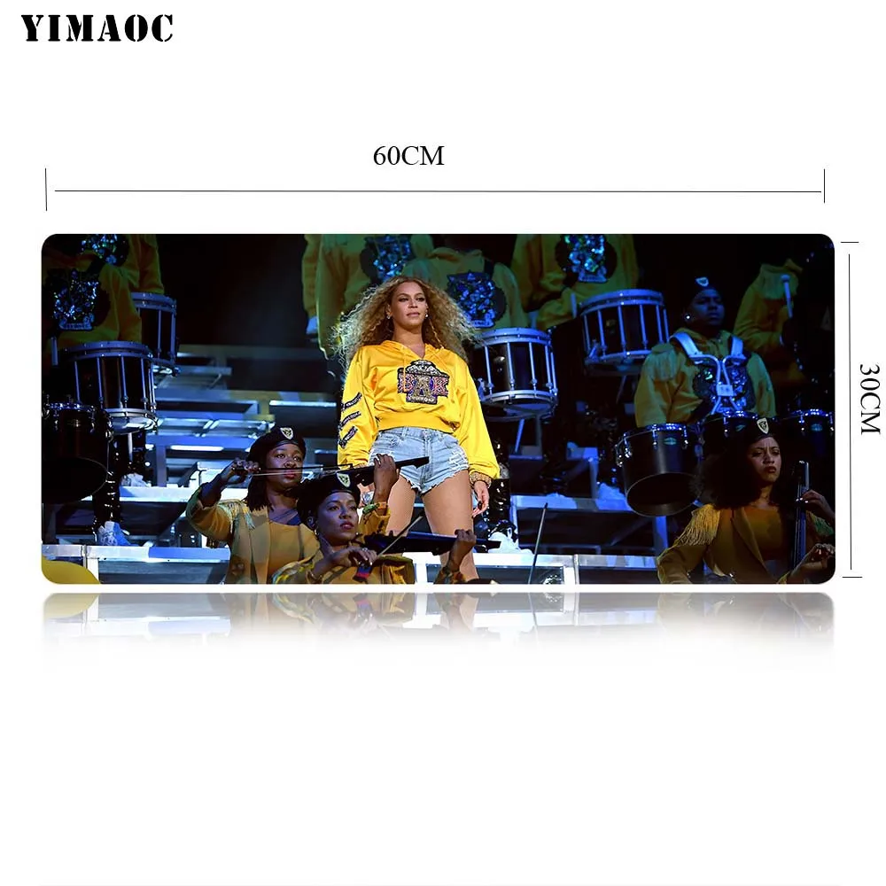 YIMAOC Beyonce Коврик для компьютерной мыши коврик Противоскользящий натуральный