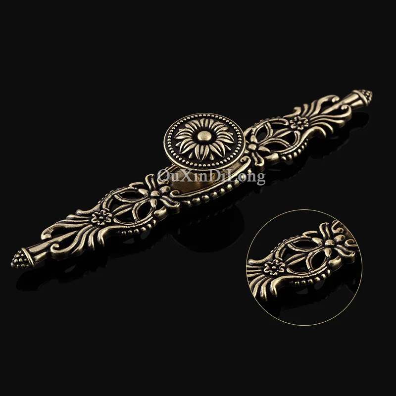 Retro 2PCS European Antique Kitchen Cabinet Door Furniture Handles Cupboard Wardrobe Shoe Drawer Pulls and Knobs | Обустройство дома