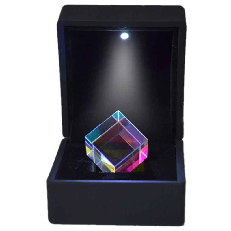 Оптическое стекло призма Rgb дисперсия Призма физический светильник спектр