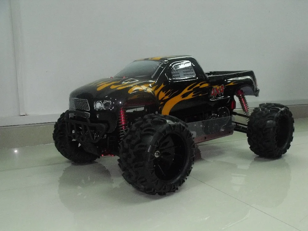 RC грузовик rc 4WD 1/5 весы VRX Racing ураган V2 RH509 1/5 приведенный в действие газом monster truck на высоком металлическом для скоростных грузовых автомобилей игрушки с дистанционным управлением