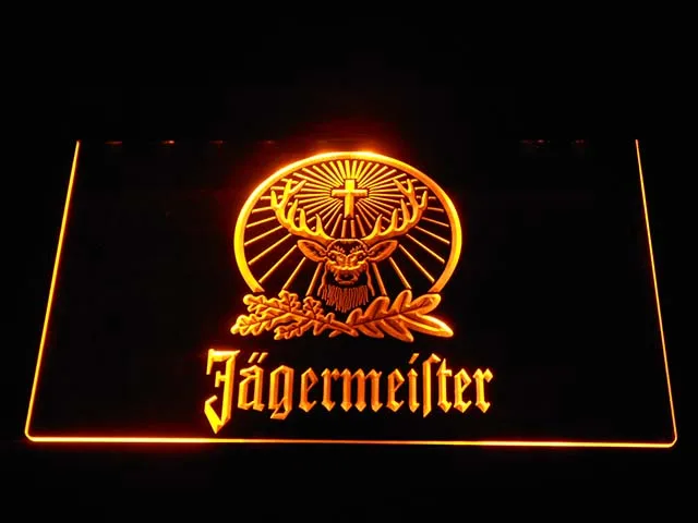 A231 Jagermeister олень светодиодный неоновые вывески | Дом и сад