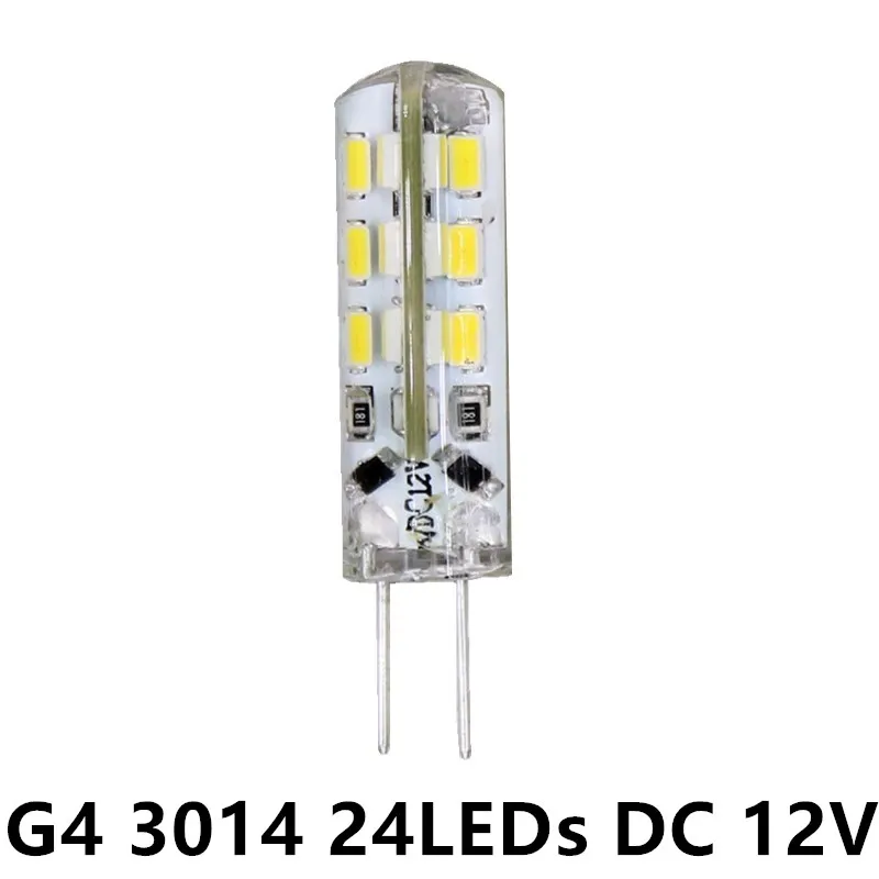 Горячие G4 светодио дный лампа DC12V 24 48 96 104 вместо 20 Вт 30 галогенная 360 градусов