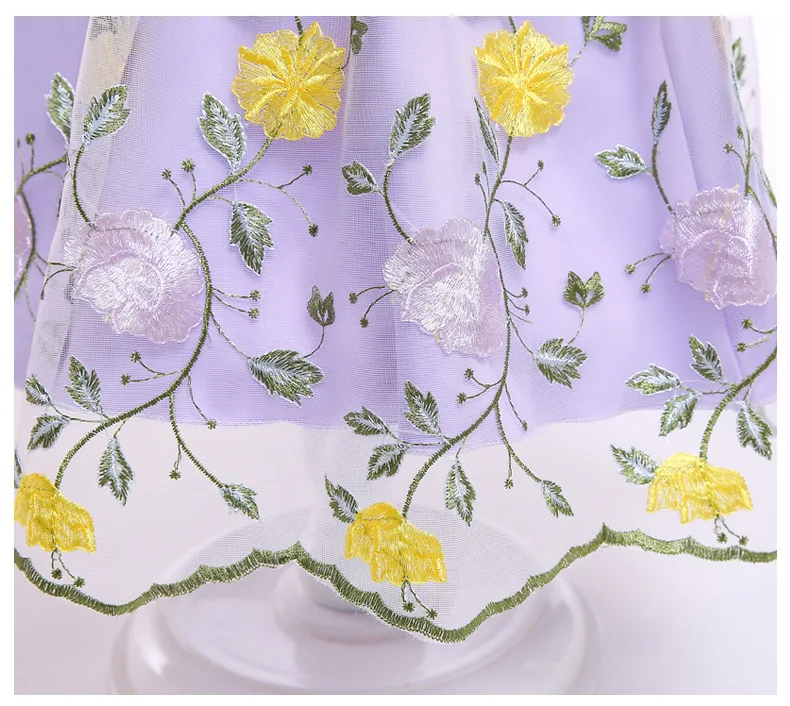 

Flower Kids Dresses for Girls Pearl Embroidery Dresses Children Princess Party Custumes Clothing Girls Dress Kids Clothes 2-10y
