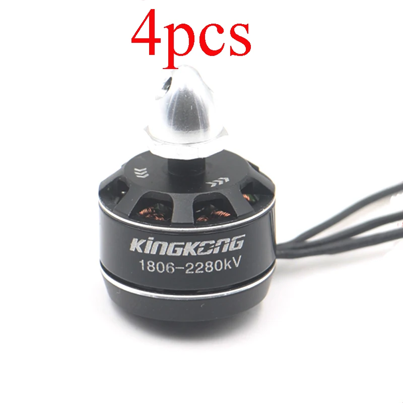 4 шт. Kingkong MT1806 KV2280 бесщеточный двигатель с неподвижным крылом для