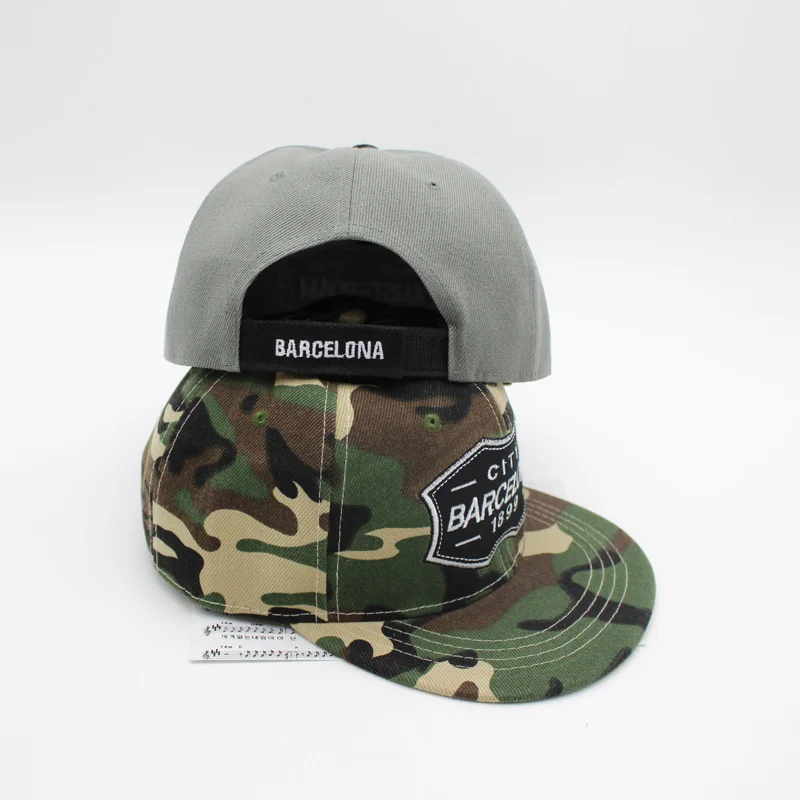 Мужская камуфляжная бейсболка Бейсболка Военная Барселона Amsterdas хип-хоп шляпа