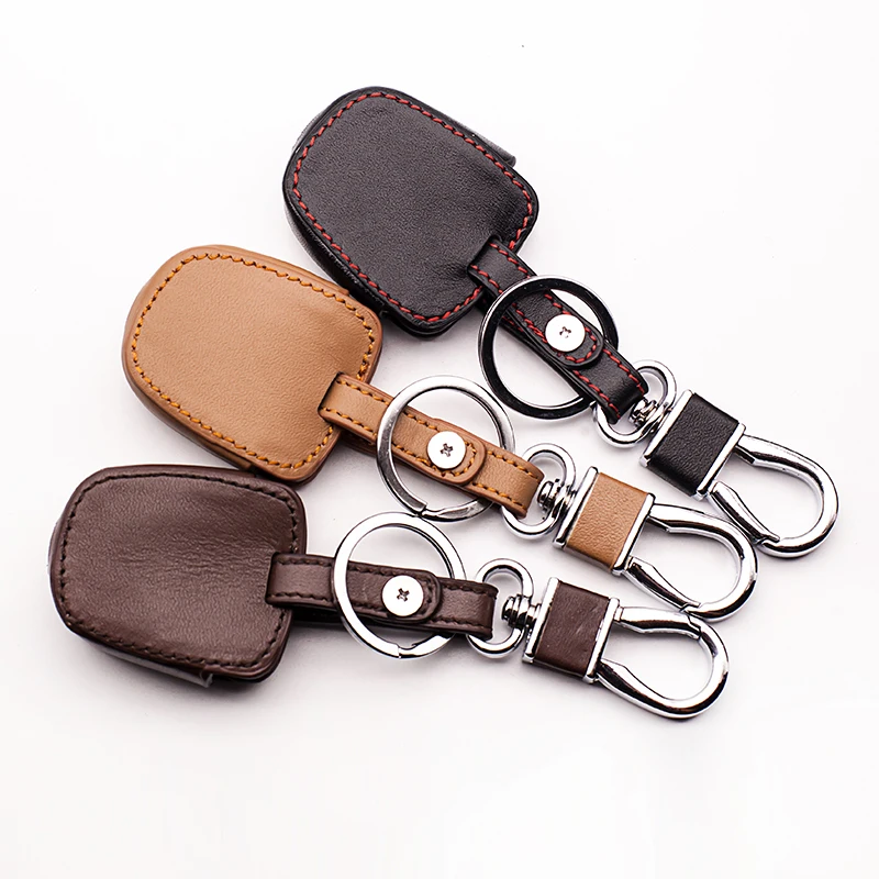 

High Quality key wallet car leather key cover for Peugeot 106 206 306 307 207 308 RCZ 408 for Citroen C1 c2 c3 c4 accessories