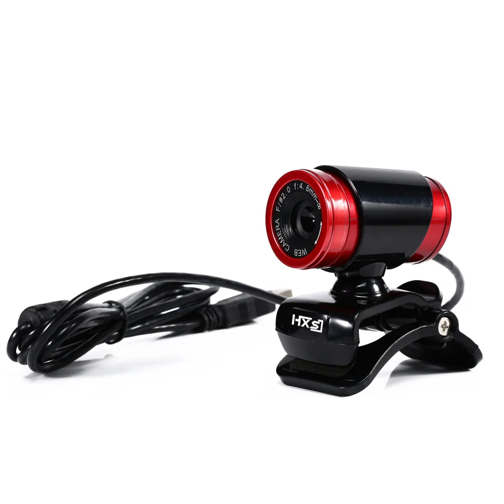 HXSJ new high-definition computer camera 480P video call built-in microphone for PC notebook smart box Webcam USB | Компьютеры и офис