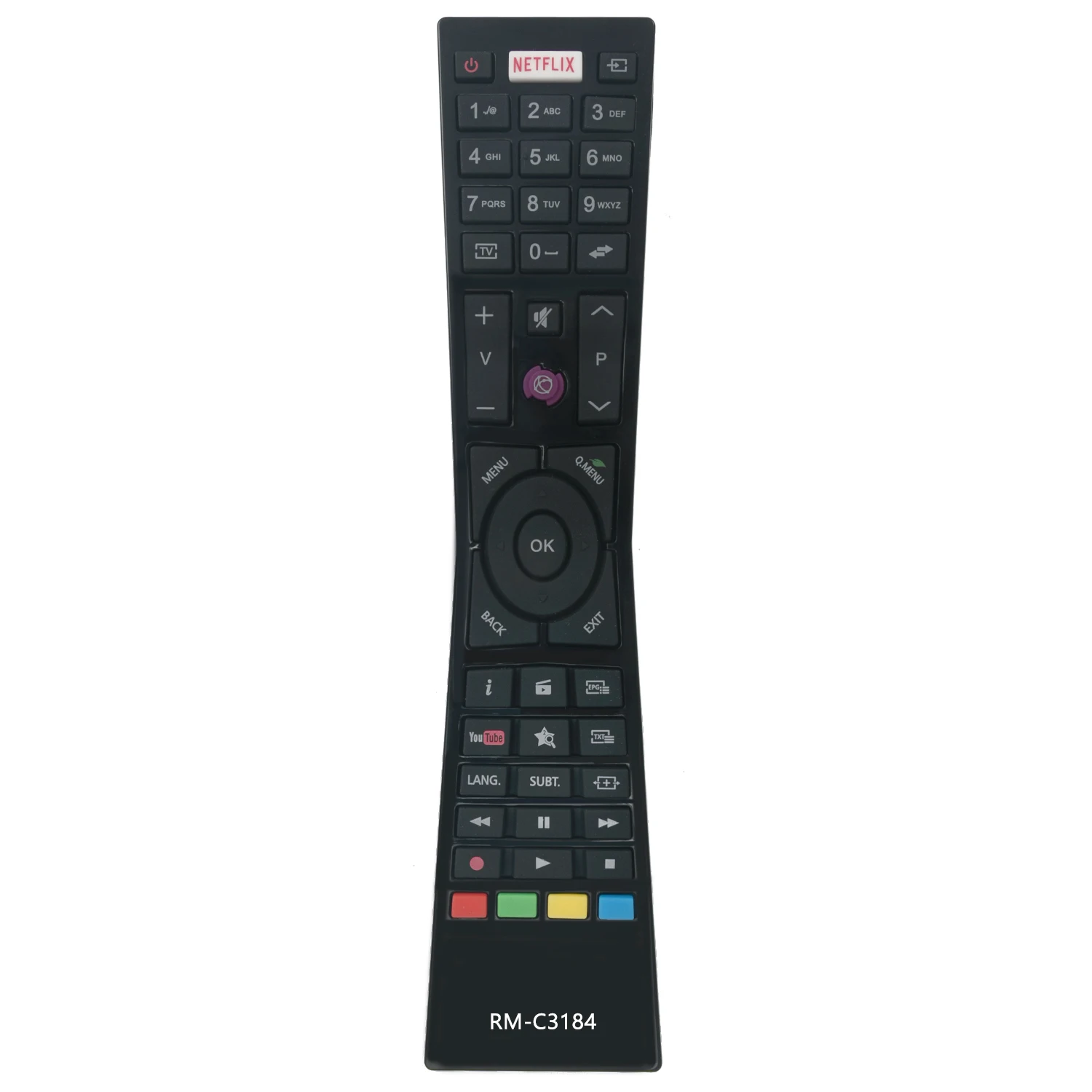 RM-C3184 пульт дистанционного управления для JVC ЖК-дисплей ТВ LT43VF53A LT43VU72A LT49VU72A