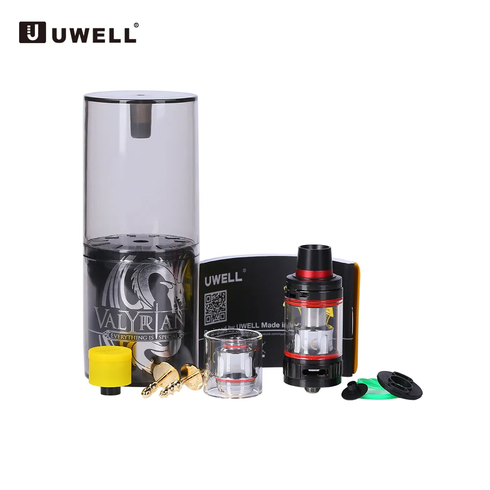 Оригинальный Uwell атомайзер Valyrian с емкостью 5 мл диаметром 25 мм сердечником 0 15 Ом 510