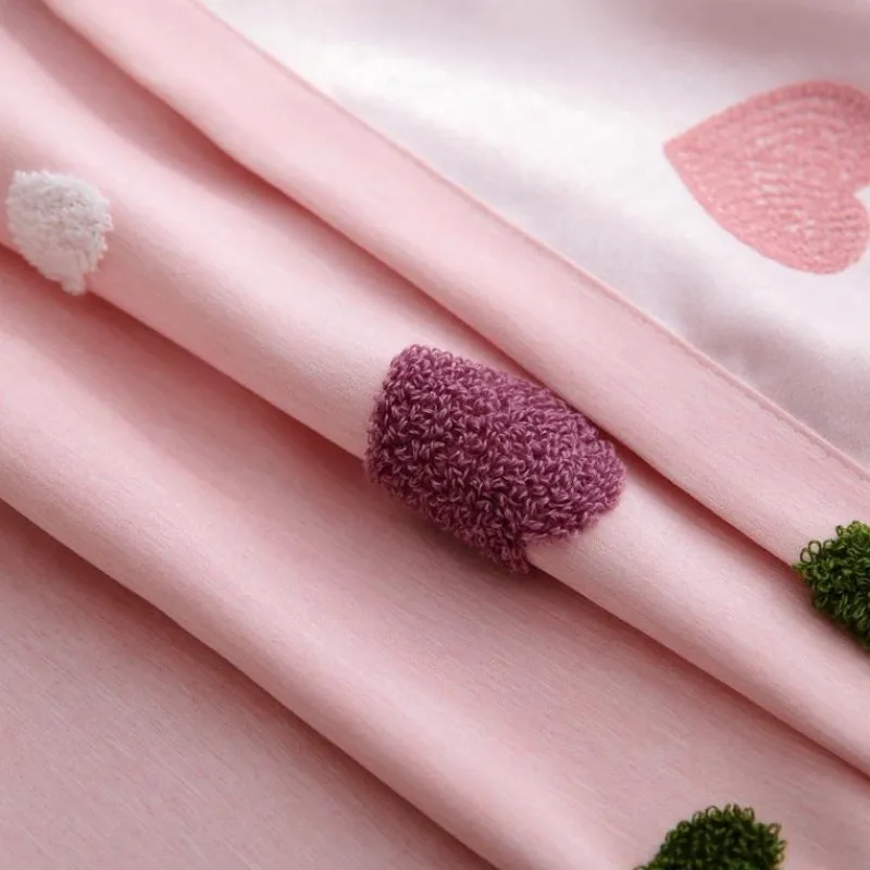 

Pink Girl Cartoon Love Curtains For Living Room Children Blackout Customized Finished Curtains For Baby Bedroom M057&C