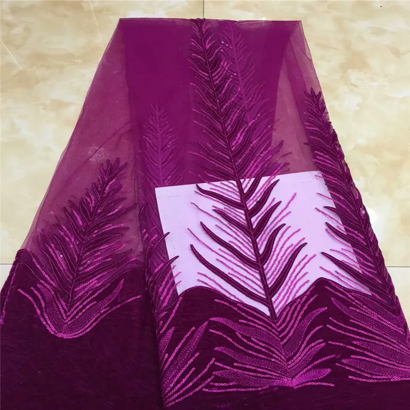 2019 Высококачественная африканская кружевная ткань французская сетчатая вышивка