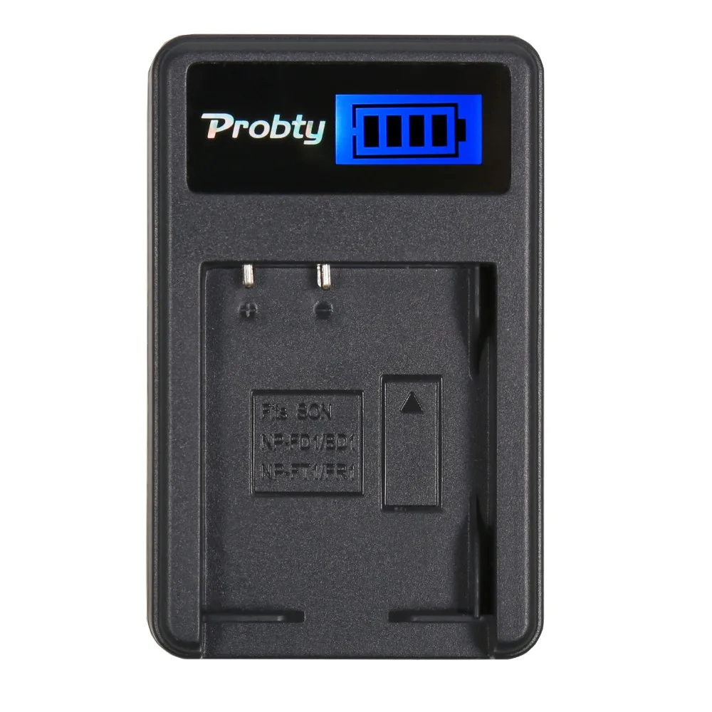 Probty 1 шт. NP BD1 Камера Батарея + ЖК дисплей USB Зарядное устройство для SONY DSC T300 TX1 T900 T700