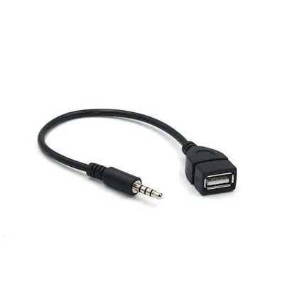 2019 Прямая поставка USB разъем на 3 5 мм подключение к U-дискам автомобильный