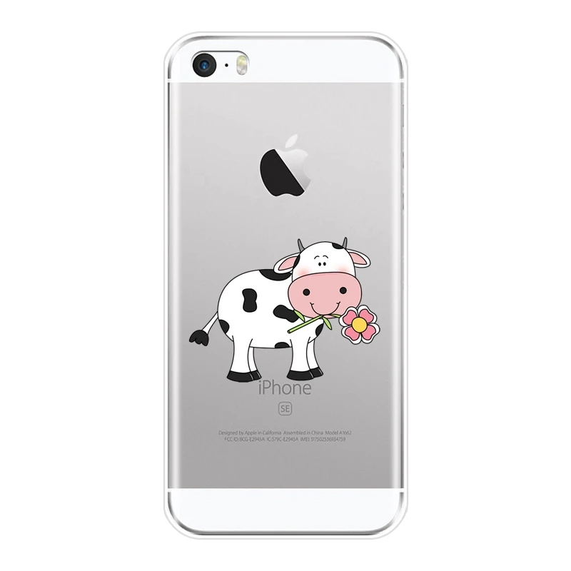 Силиконовый чехол для телефона iPhone 5 S 5C задняя крышка Apple 4 | Мобильные телефоны и