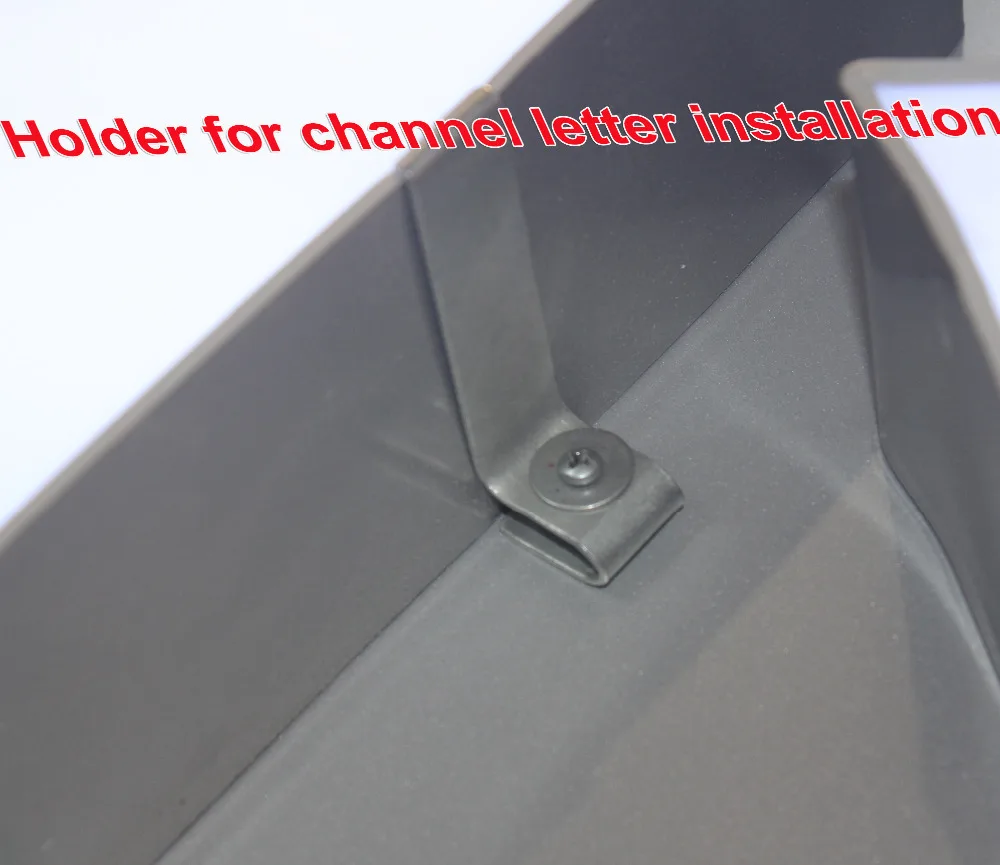 

Aluminum Sign Holder for channel letter installation / light box rack Support 25 piece