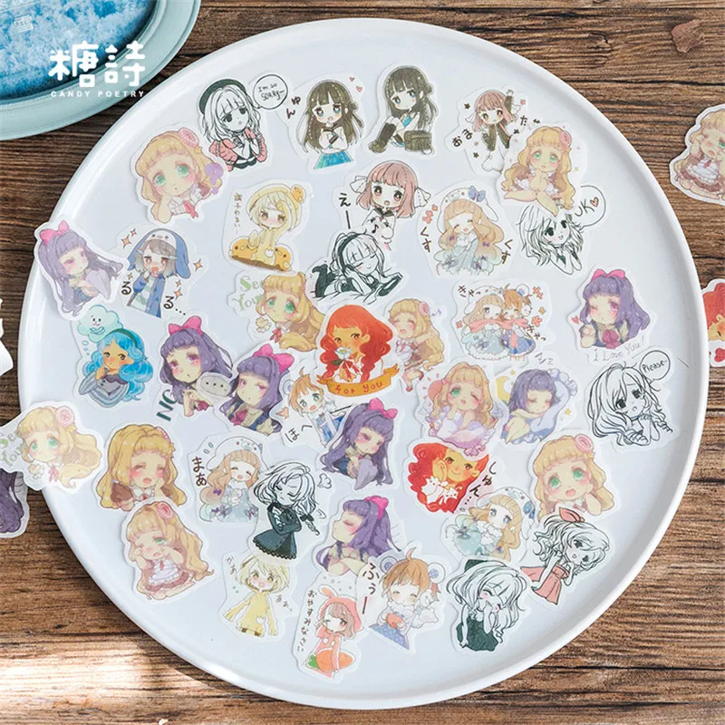 1 сумка маленькие милые украшения Этикетка наклейки Скрапбукинг бумага для