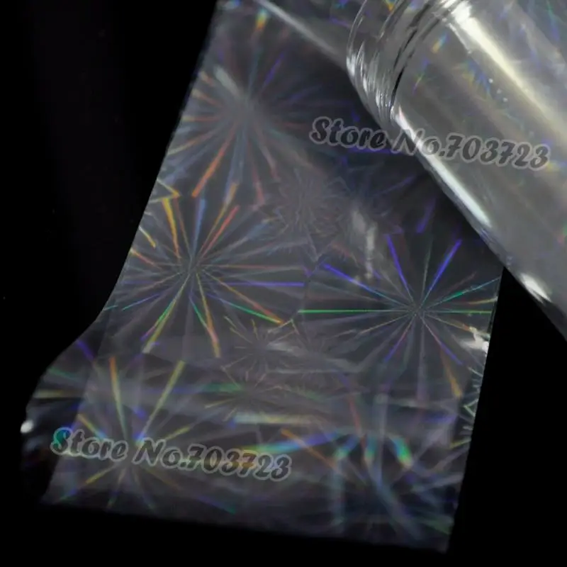 Новейший дизайн наклеек для ногтей Фольга пленка переноса лазер GL648 | Красота и