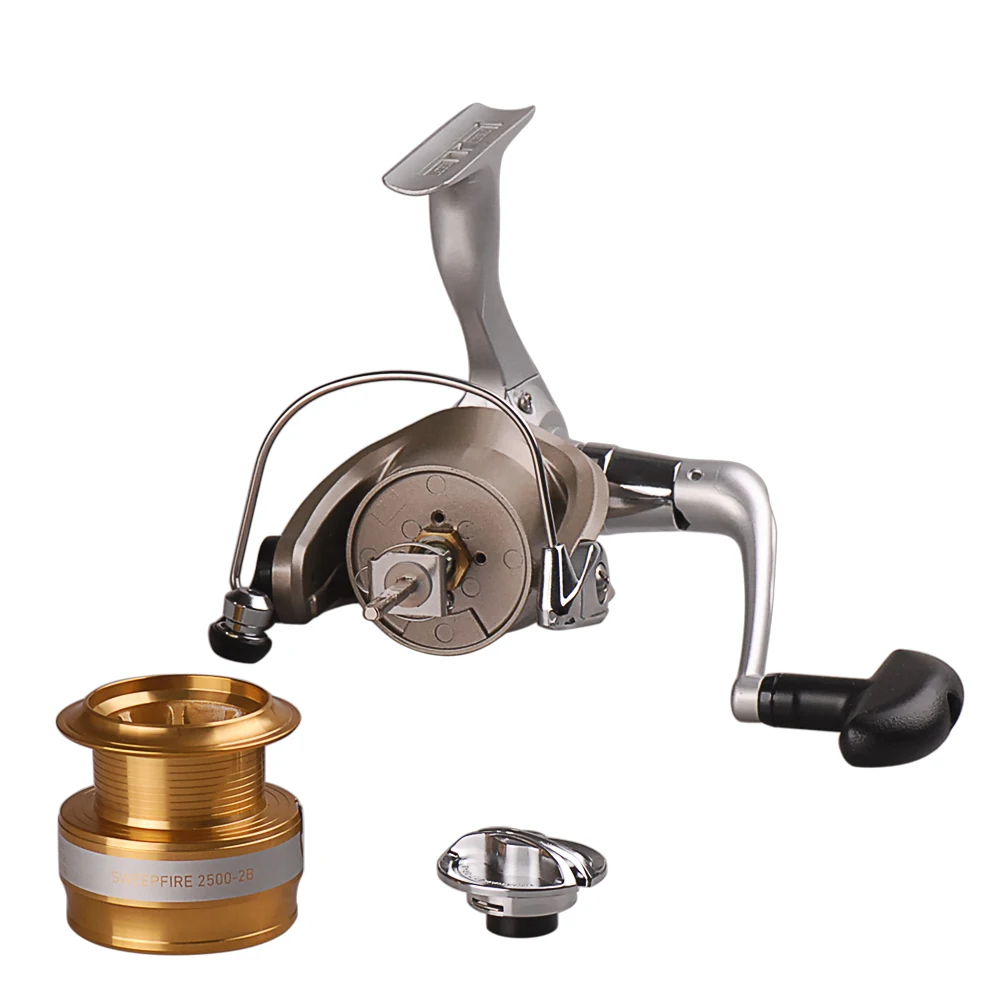 100% оригинал DAIWA SWEEPFIRE 2500 2B 3000 спиннинговая Рыболовная катушка 2BB/5 3: 1 соленая вода