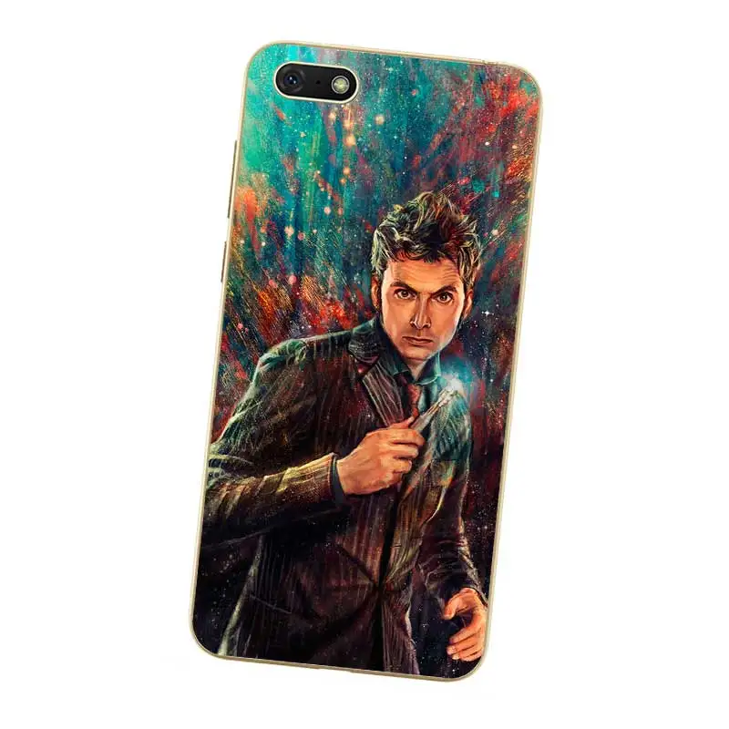 N429 Tardis Box Doctor Soft TPU Silicone Case Cover For Huawei Honor 6A 6C 6X 7A 7C 7S 7X 8 Lite Pro |