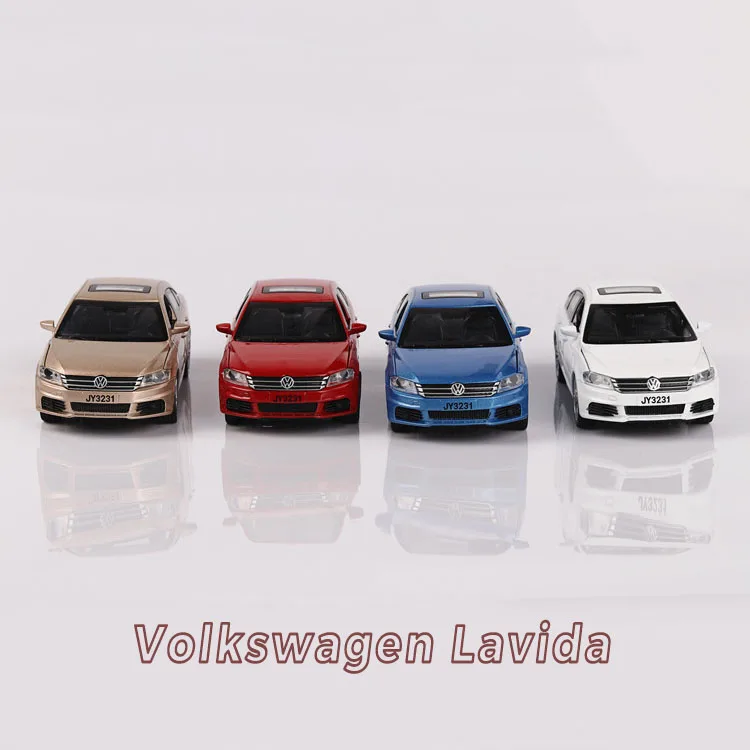 1:32 Сплав Volkswagen LAVIDA модель автомобиля литые игрушки Выдвижной Автомобиль Акустооптическое моделирование автомобилей для детей коллекция игрушек