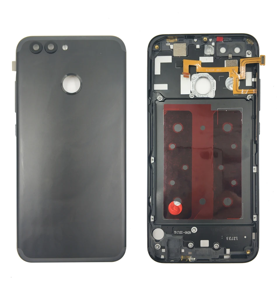 5," для huawei nova 2 задняя крышка батареи задняя крышка металлический корпус дверь для huawei nova 2 держатель лотка для карт запасные части