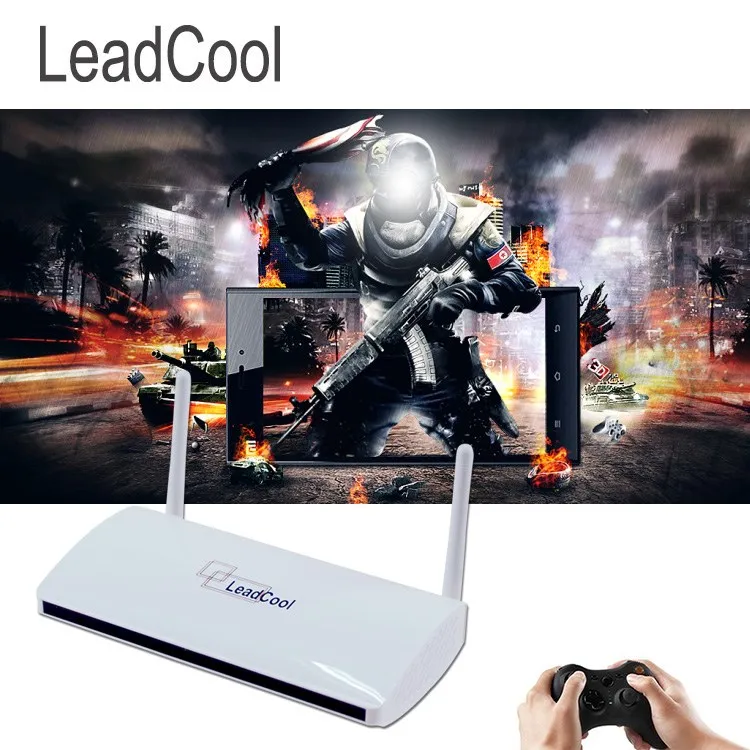 Android 1 г/8 г QHD ТВ ip комплект-top box tv leadcool с учетом товара Арабская французский
