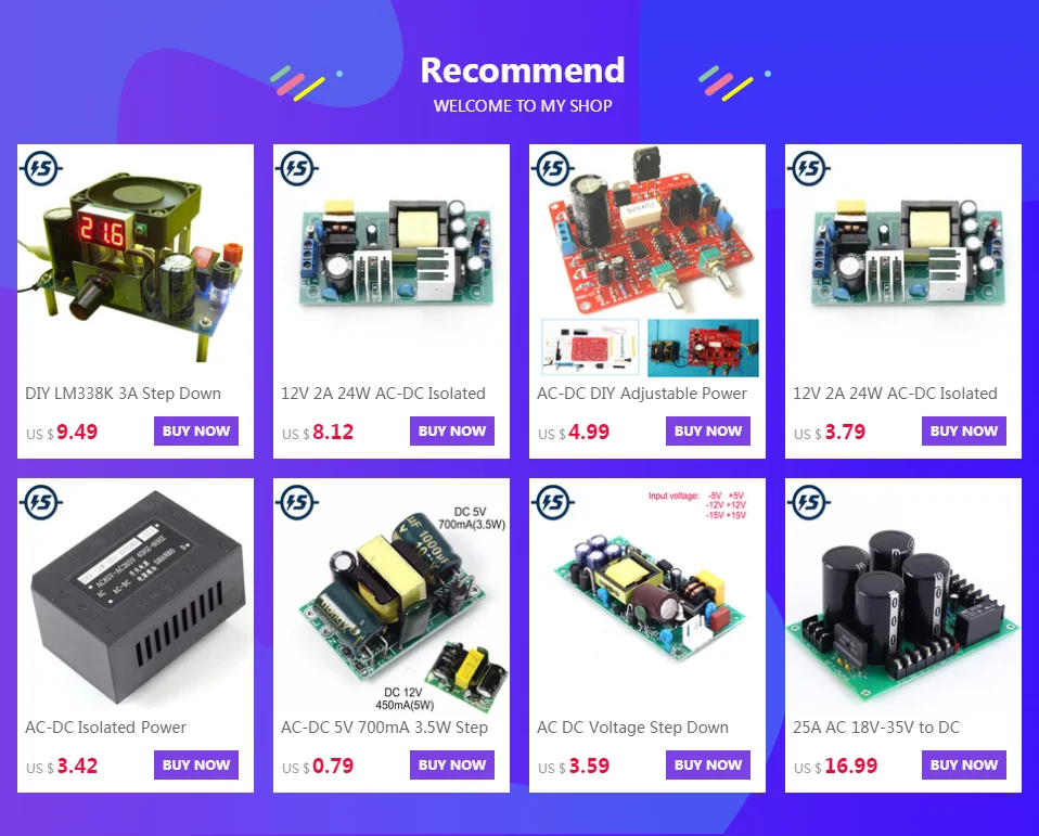Модуль питания для Arduino AC-DC, 3,3 В, 5 В, 12 В, 220 мА, 3 Вт, изолированное переключение, 3,3 В, в, 5 В, 12 В, понижающий модуль напряжения