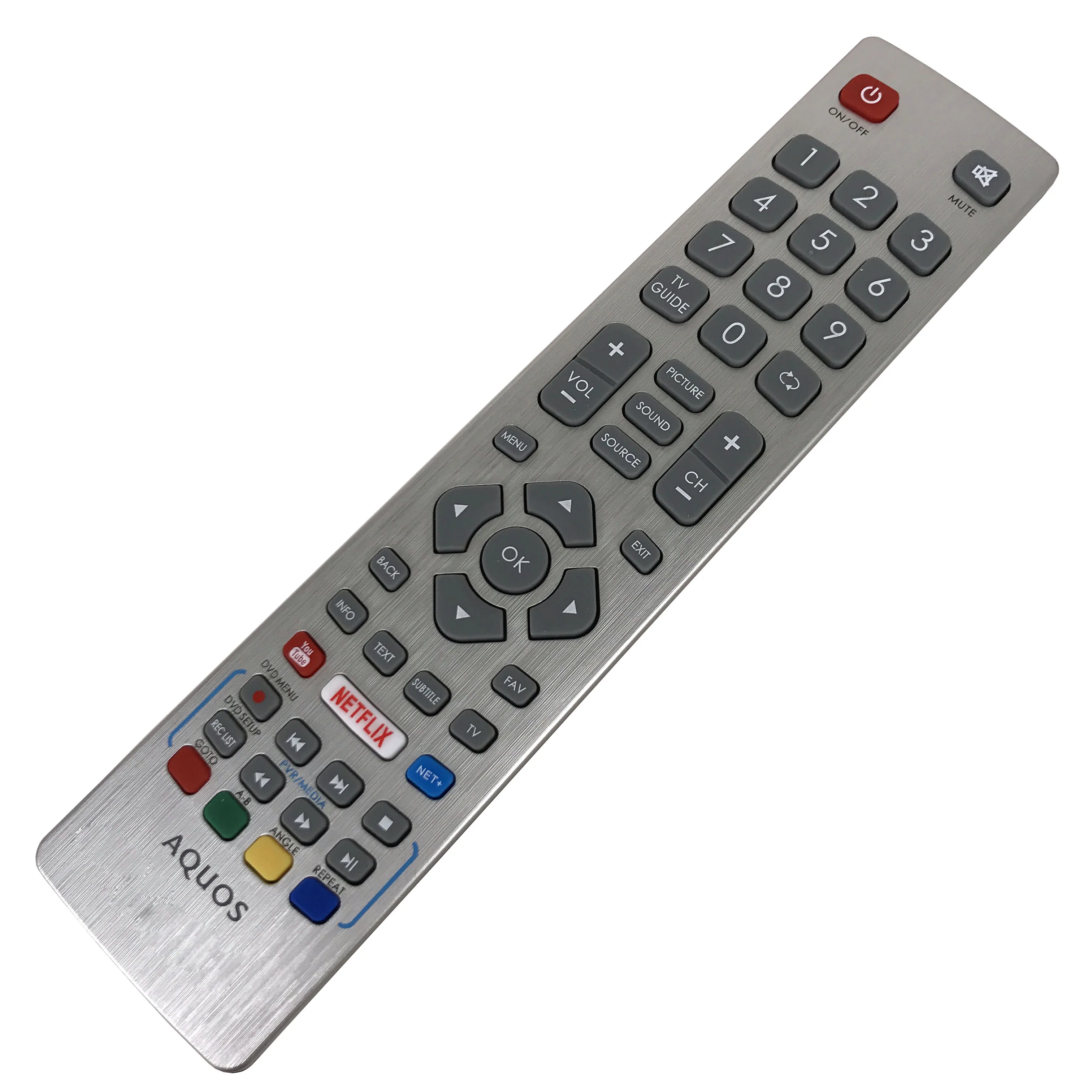 

NEW Original remote control For SHARP Aquos HD Smart LED TV DH1901091551 with YouTube NETFLIX Key Fernbedienung