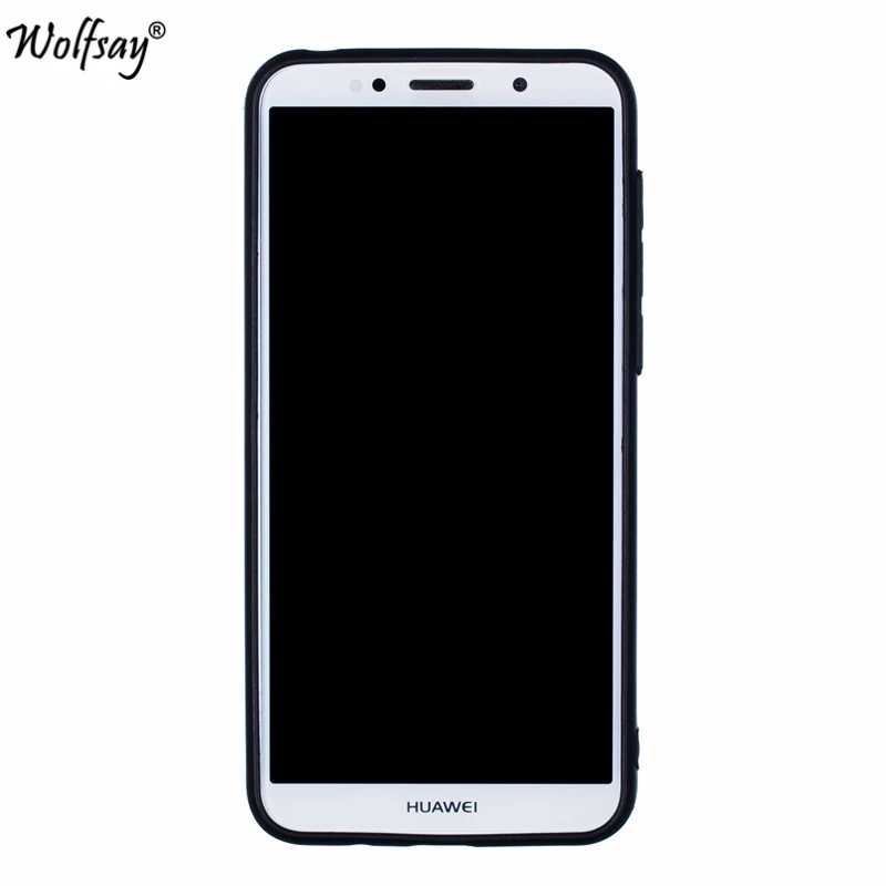 3D Flower Case For Huawei Y5 2018 5.45&quot Soft Silicone Edge Hard Back Cover Prime |