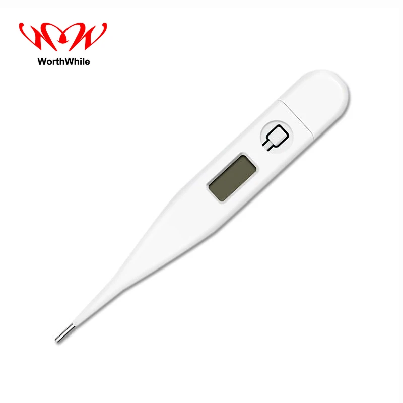 Стоящий 1 шт. мини портативный цифровой ЖК термометр Карманный измерения