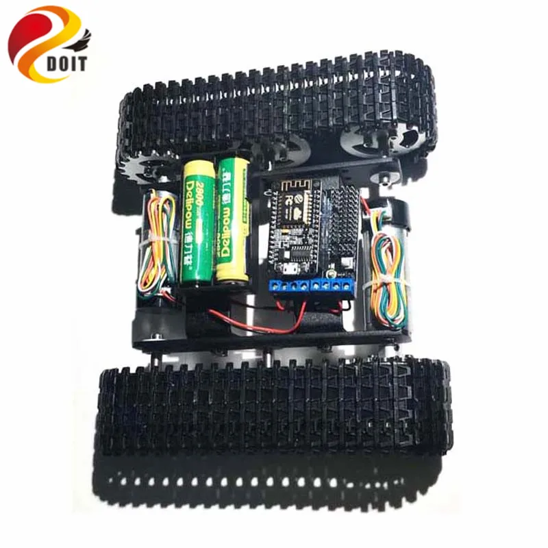 Комплект для сборки гусеничного робота танка с Wi Fi и контроллером|mini tank rc|car tanktank rc